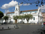 Old cathedral, used as one of the trig points when the position of the equator was first established.